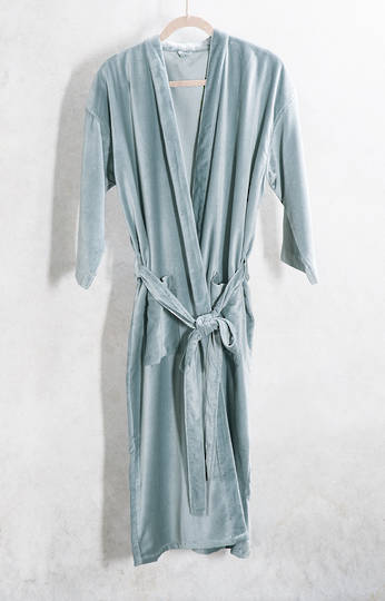 Bianca Lorenne - Nokori Smoke Blue Housecoat